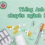 Dược Phẩm Tiếng Anh Là Gì