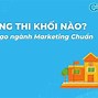 Học Marketing Thi Khối Nào