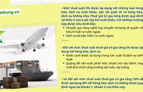 Thuế Dịch Vụ Vận Tải